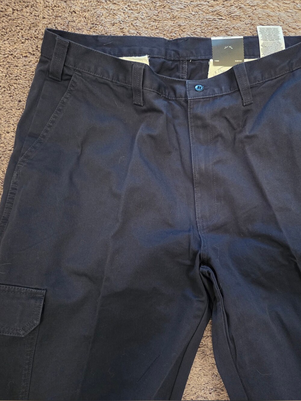 Dickies Men’s Loose Fit Cargo Pants - Navy 36x32